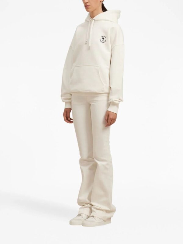 AMI Paris  x Antoine Dupont logo-embroidered hoodie - Image 2