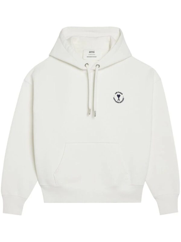 AMI Paris  x Antoine Dupont logo-embroidered hoodie