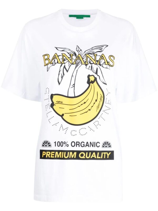 Stella McCartney  banana-print cotton T-shirt