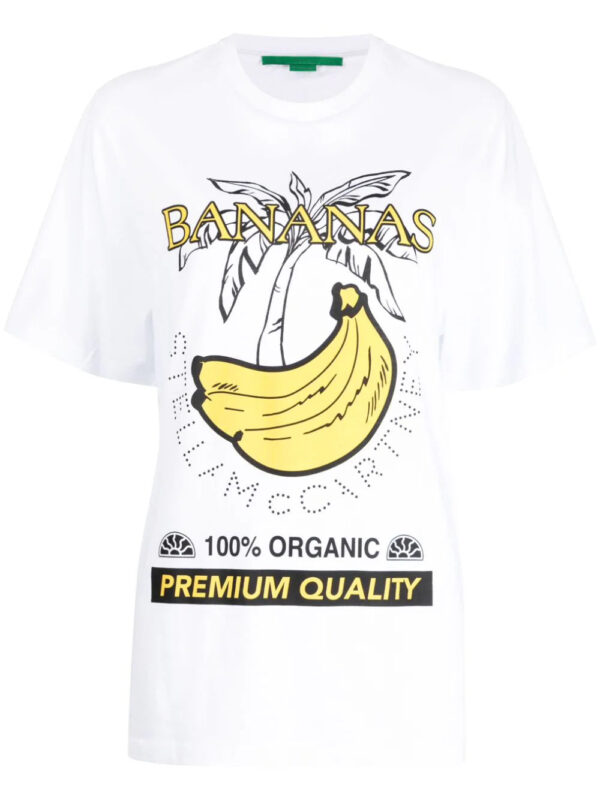 Stella McCartney  banana-print cotton T-shirt