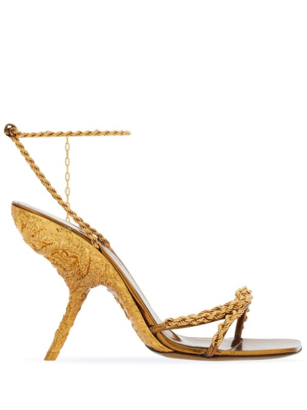 Ferragamo  Bejeweled 105mm sandals
