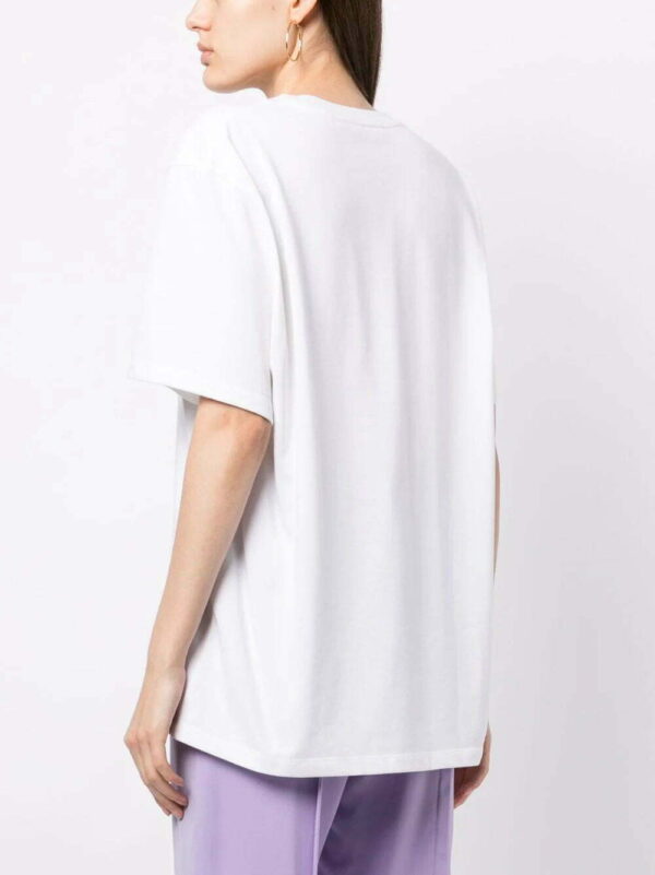 Stella McCartney  mushroom-print cotton T-shirt - Image 4