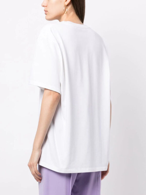 Stella McCartney  mushroom-print cotton T-shirt - Image 4