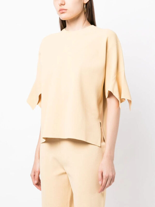 Stella McCartney  asymmetric short-sleeved T-shirt - Image 3