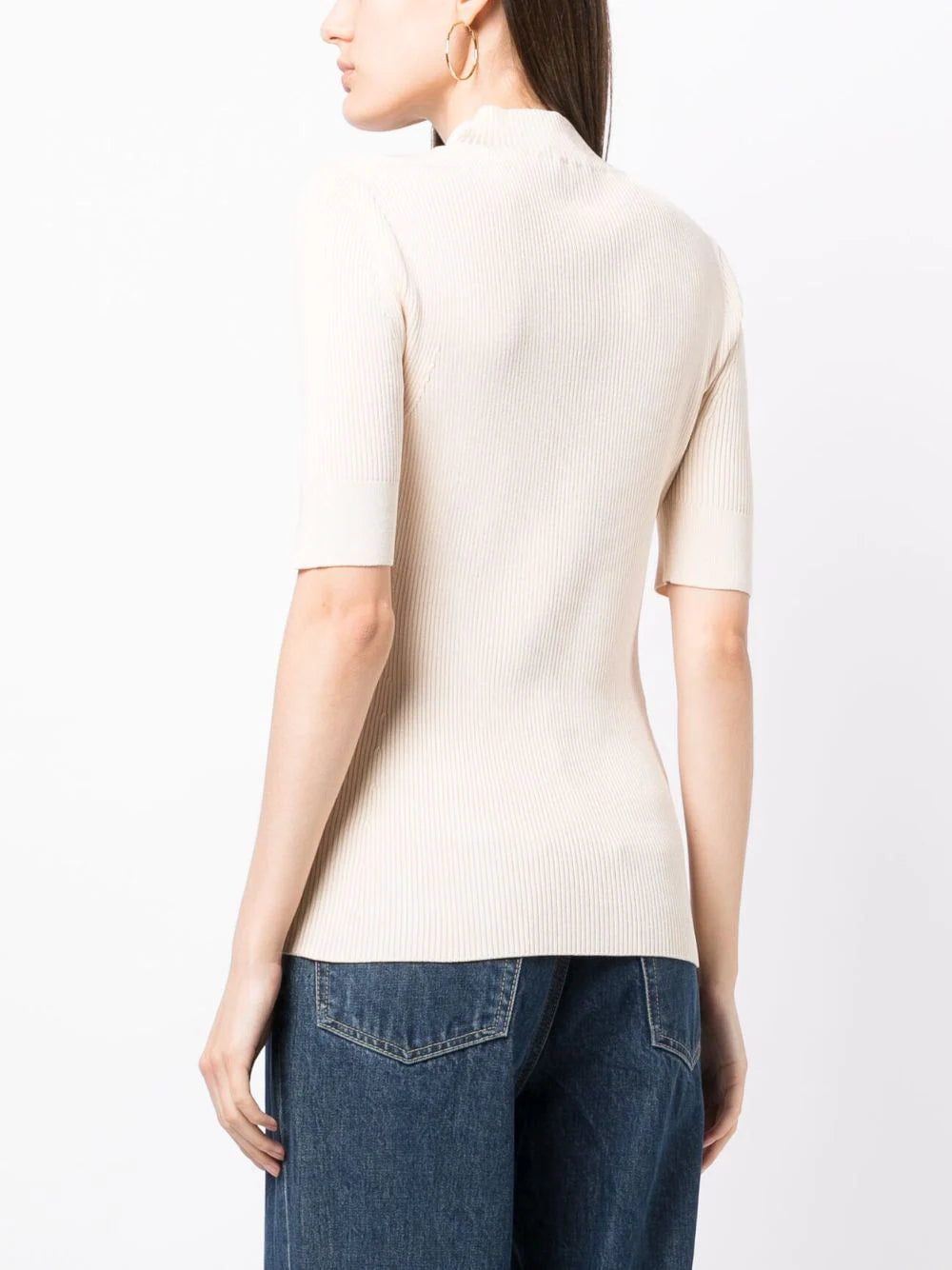 Stella McCartney  high-neck ribbed-knit top - Image 4