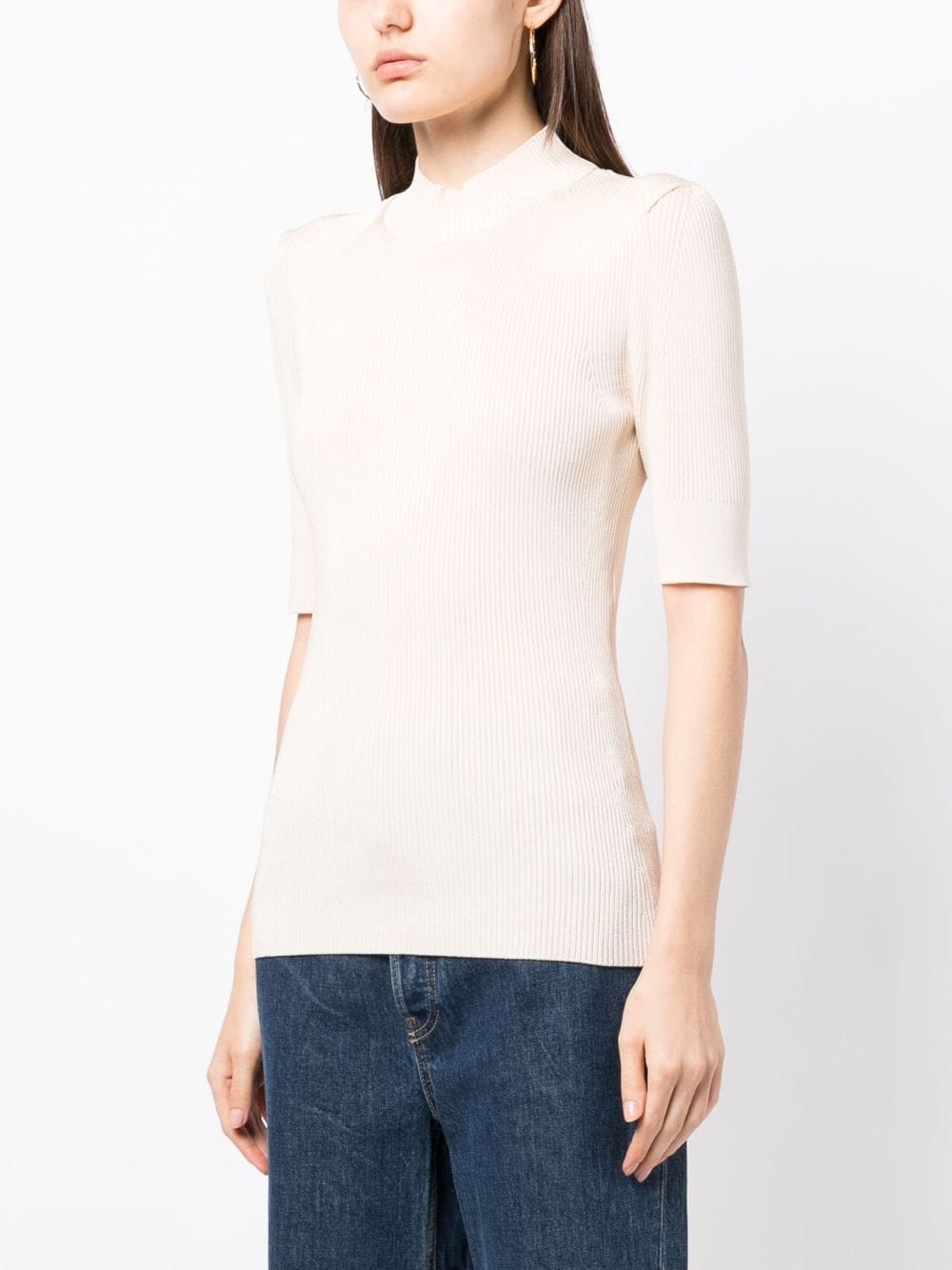 Stella McCartney  high-neck ribbed-knit top - Image 3