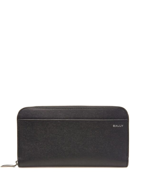 Bally logo-stamp leather wallet