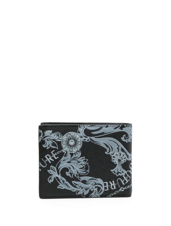 Versace Jeans Couture logo-print leather bi-fold wallet - Image 2