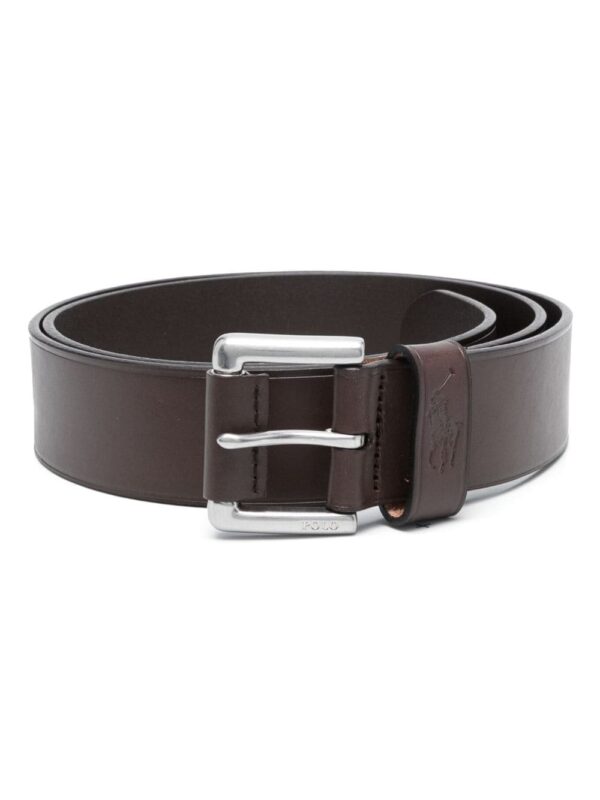 Louis Vuitton buckled leather belt