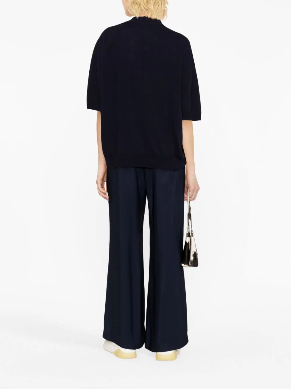 Stella McCartney  Falabella high-neck wool blouse - Image 4