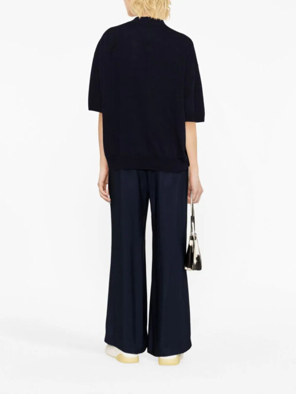 Stella McCartney  Falabella high-neck wool blouse - Image 4