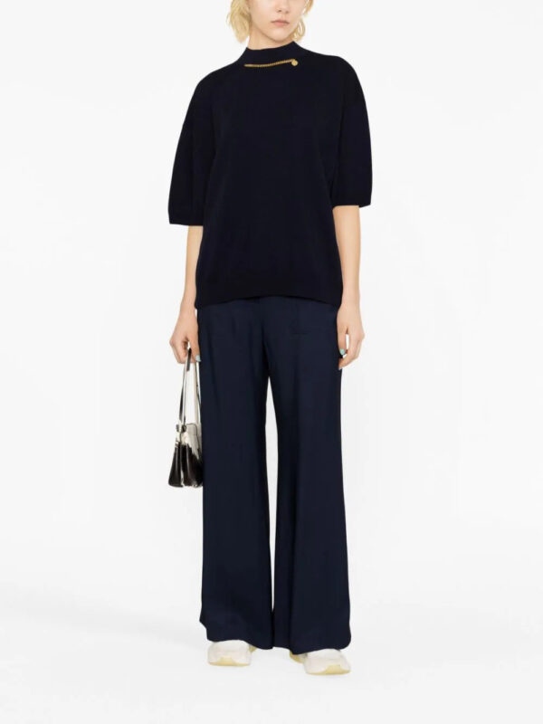 Stella McCartney  Falabella high-neck wool blouse - Image 2