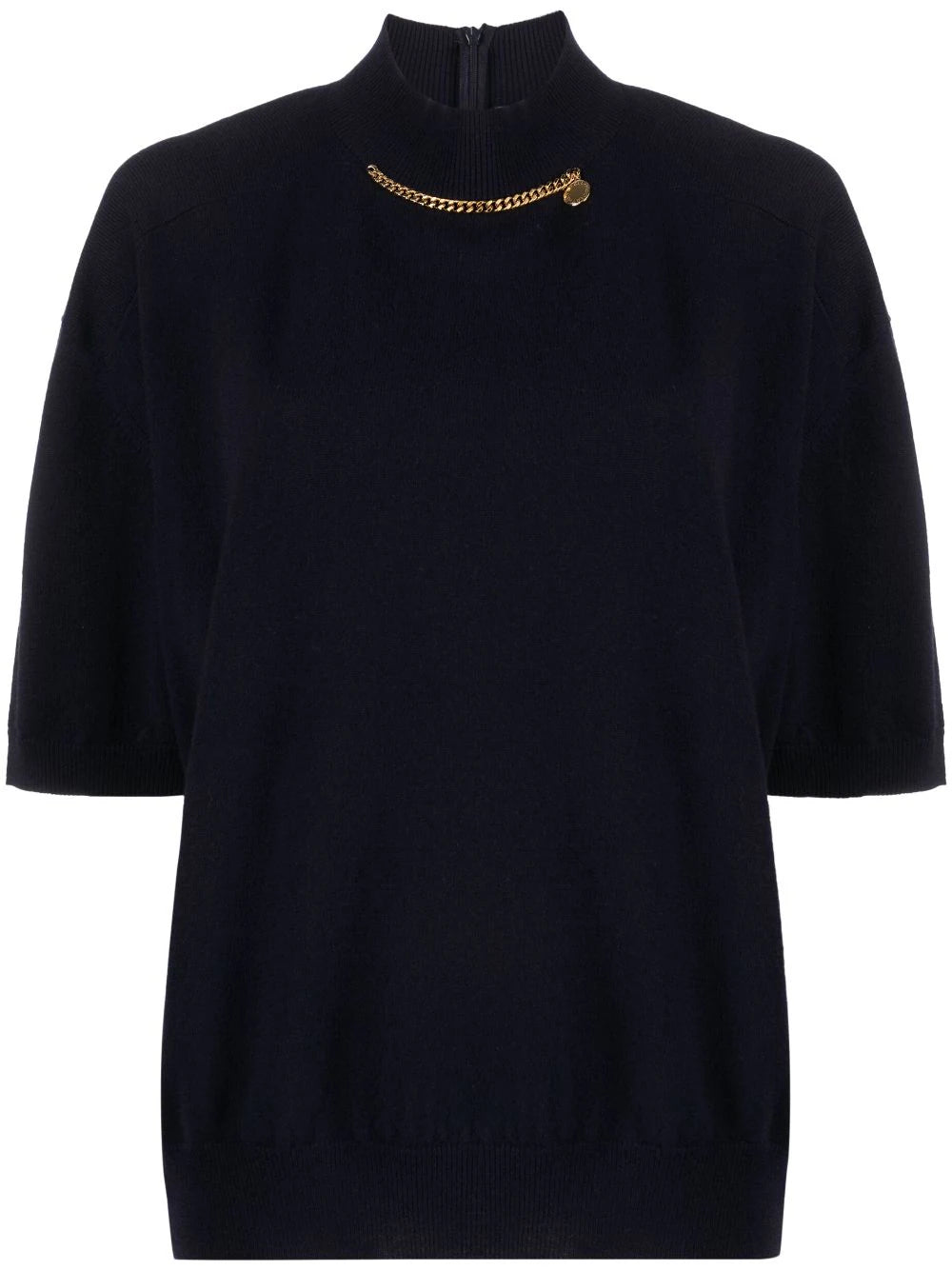 Stella McCartney  Falabella high-neck wool blouse