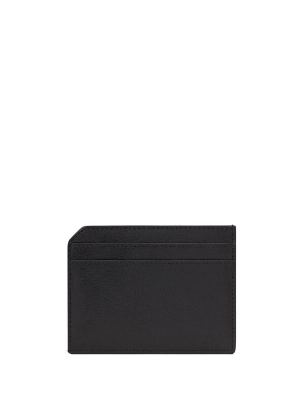 Saint Laurent Tiny Cassandre leather cardholder - Image 2