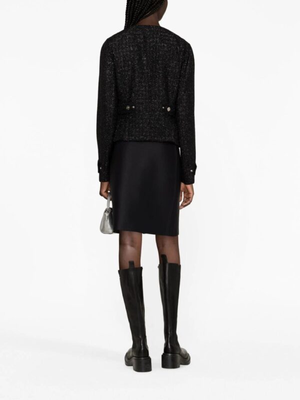Versace  Medusa Head single-breasted tweed jacket - Image 4