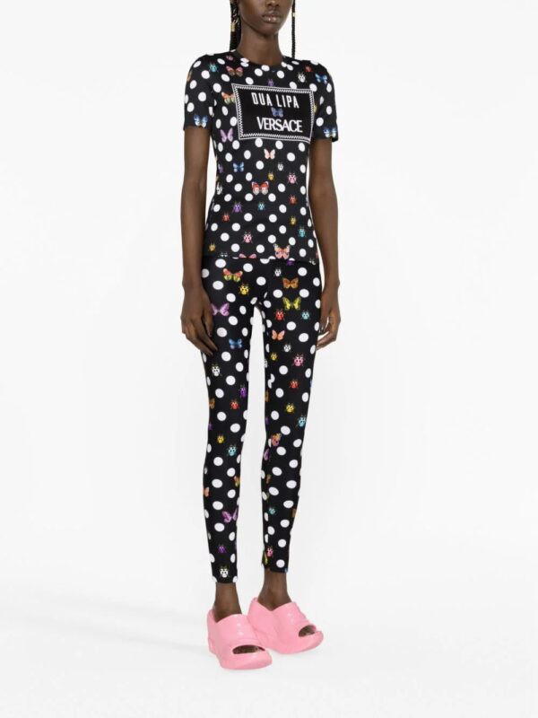 Versace  x Dua Lipa Butterflies leggings - Image 3