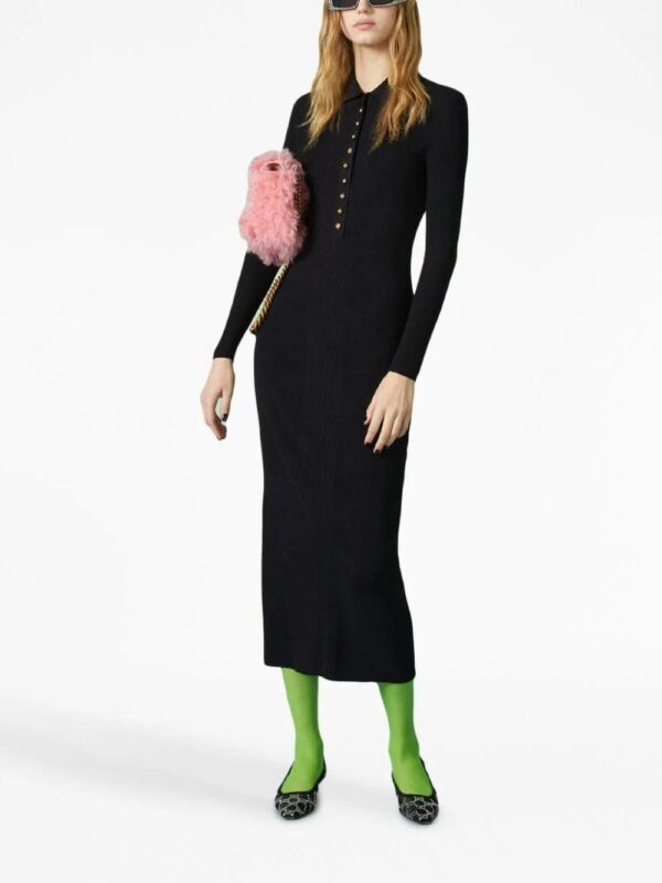 Gucci  fine-knit midi dress - Image 3