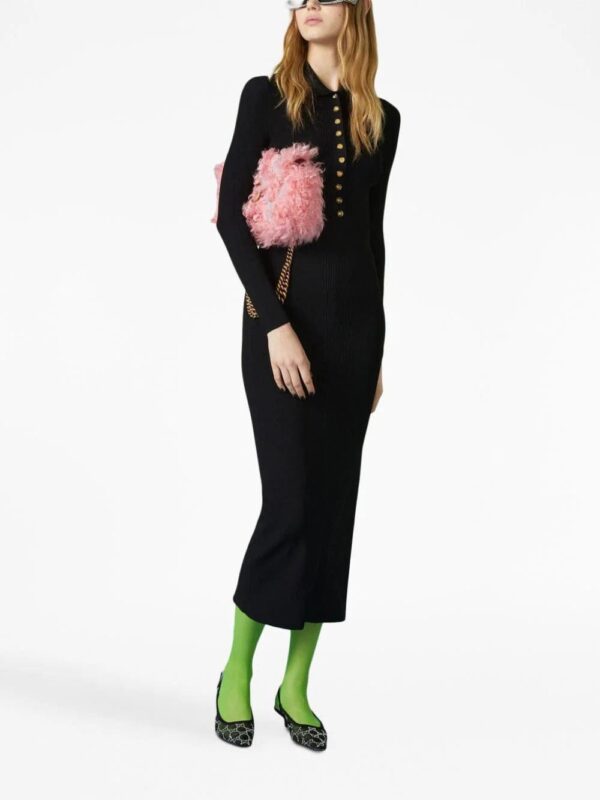 Gucci  fine-knit midi dress - Image 2