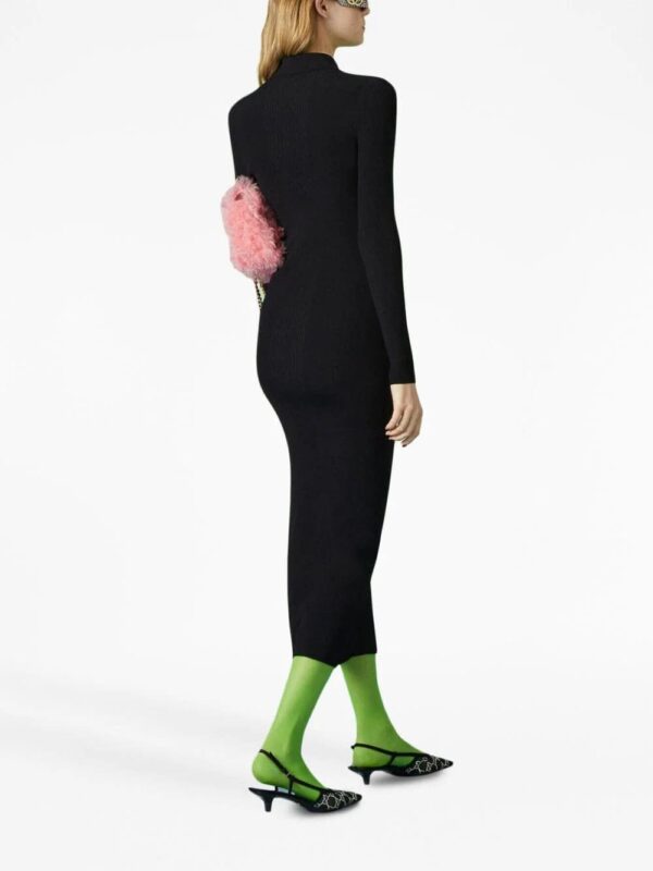 Gucci  fine-knit midi dress - Image 4