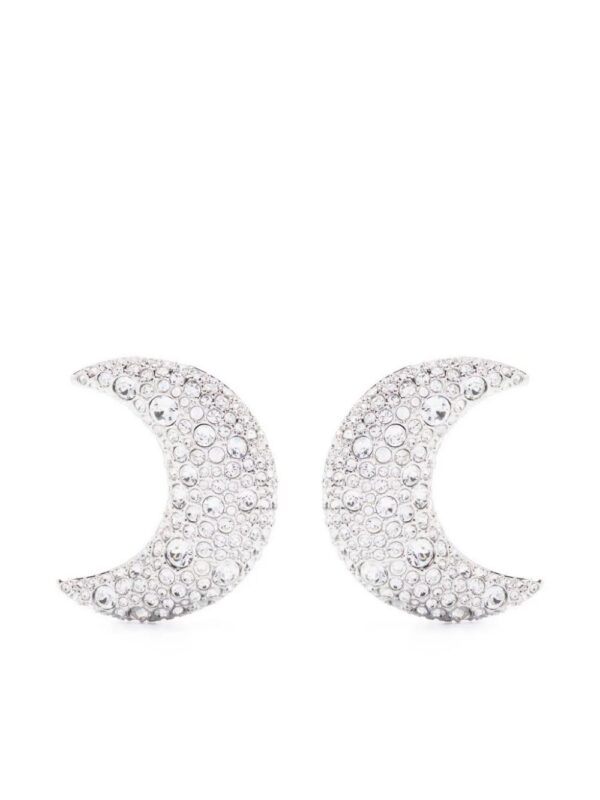 Swarovski  Luna pavé-crystals earrings