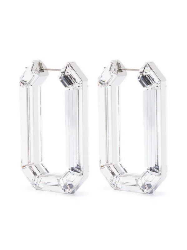 Swarovski  Lucent polished-finish earrings