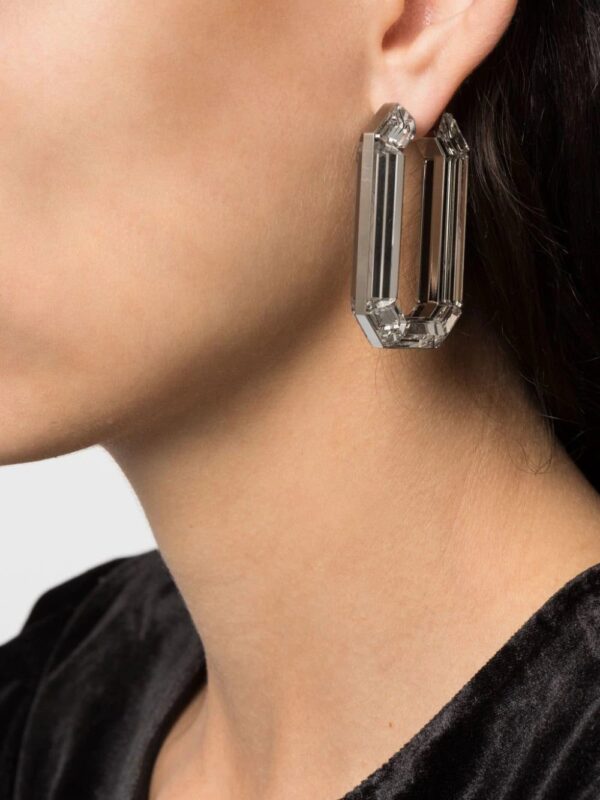 Swarovski  Lucent polished-finish earrings - Image 2