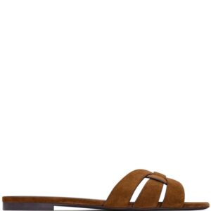 Saint Laurent  Tribute suede sandals