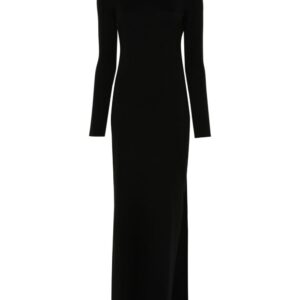 Saint Laurent long-sleeve wool dress
