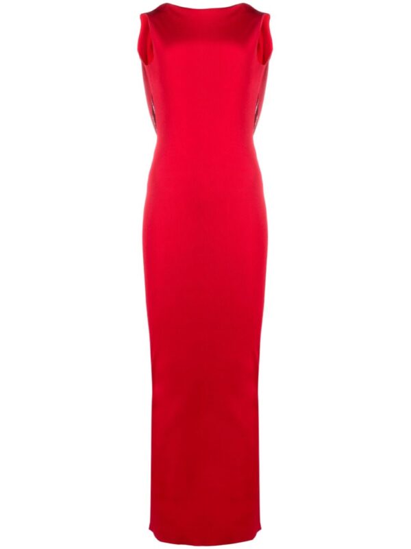 Givenchy draped open-back maxi dress