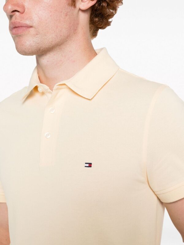 Tommy Hilfiger logo-embroidered cotton polo shirt - Image 5