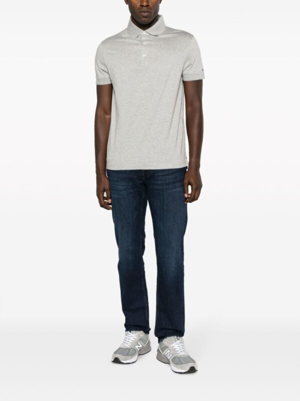 Tommy Hilfiger logo-embroidered cotton polo shirt - Image 2