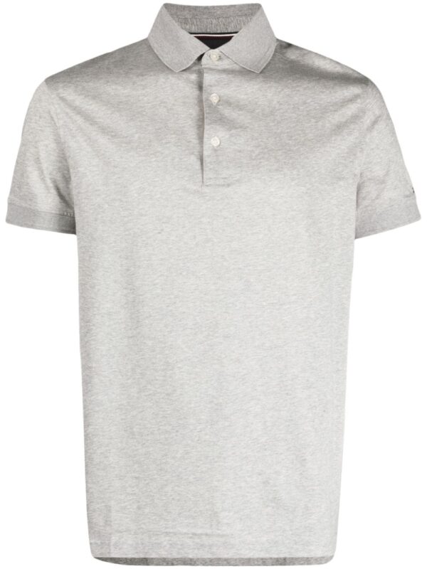 Tommy Hilfiger logo-embroidered cotton polo shirt