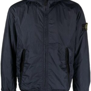 Stone Island Compass-patch zip-up jacket