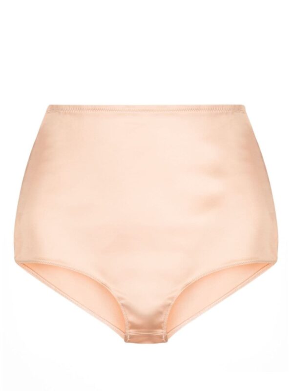 Maison Margiela  high-waisted satin briefs