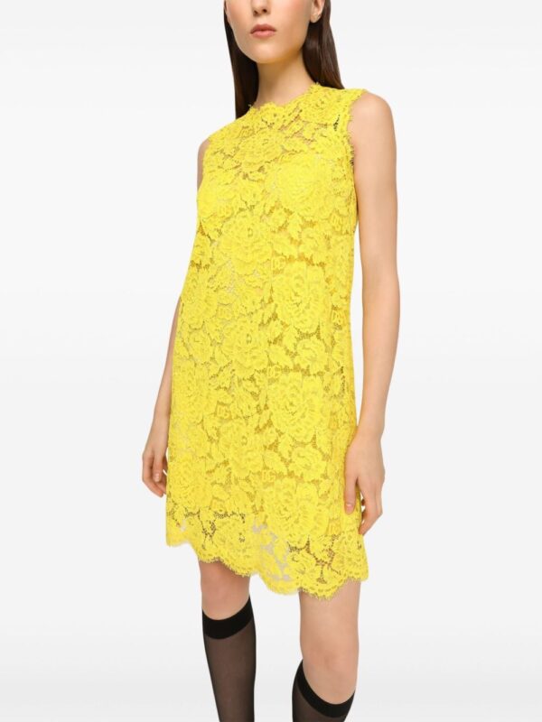 Dolce & Gabbana corded-lace minidress - Image 5