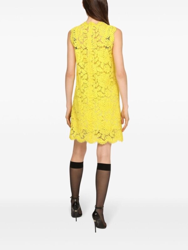 Dolce & Gabbana corded-lace minidress - Image 4