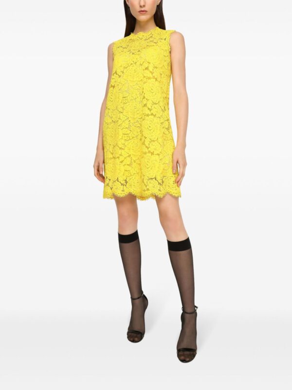 Dolce & Gabbana corded-lace minidress - Image 2