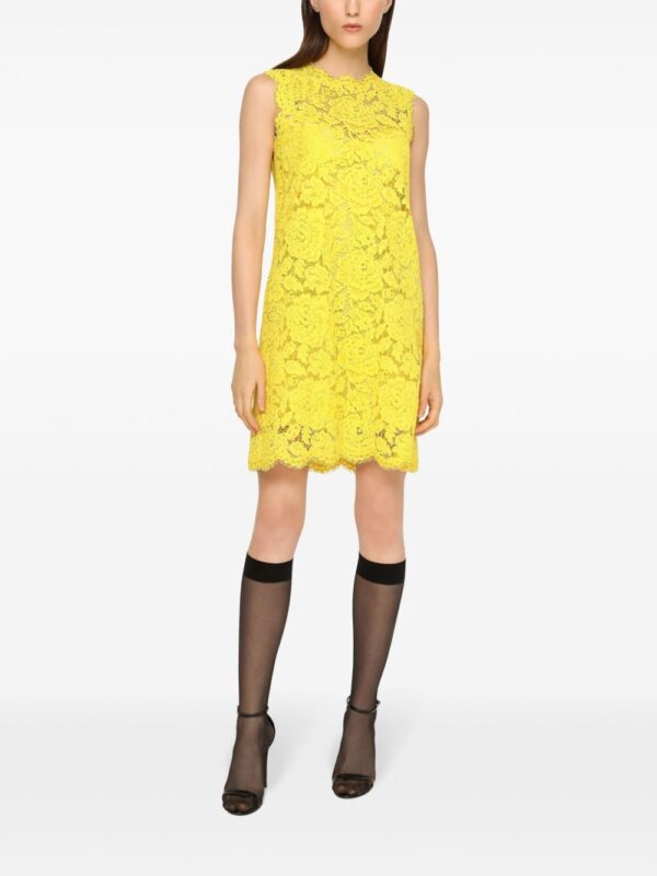 Dolce & Gabbana corded-lace minidress - Image 3