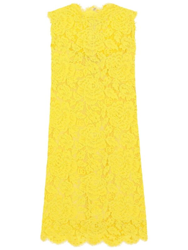 Dolce & Gabbana corded-lace minidress