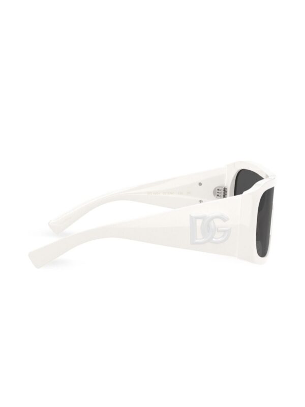Dolce & Gabbana Eyewear DG Crossed shield-frame sunglasses - Image 5