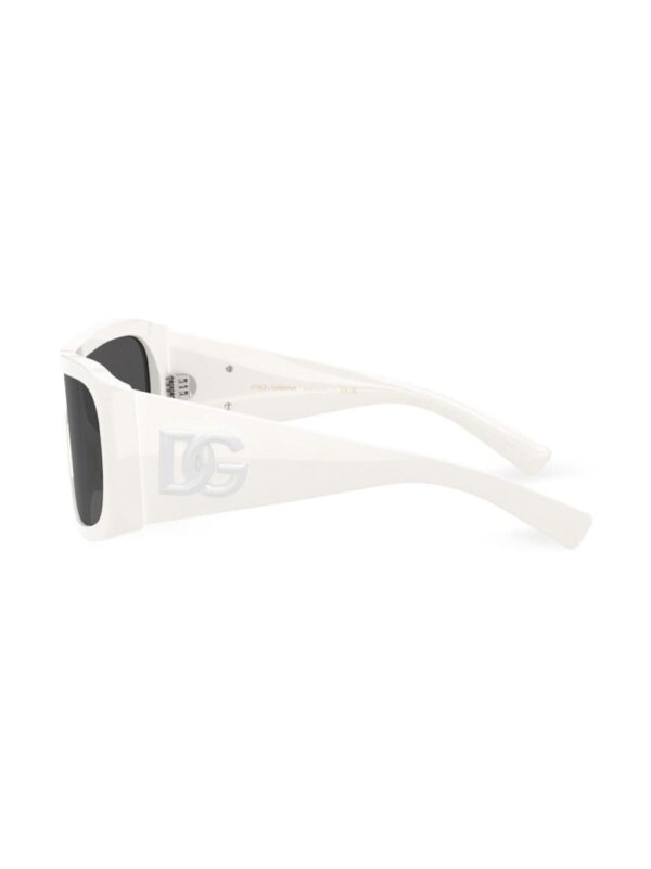 Dolce & Gabbana Eyewear DG Crossed shield-frame sunglasses - Image 3