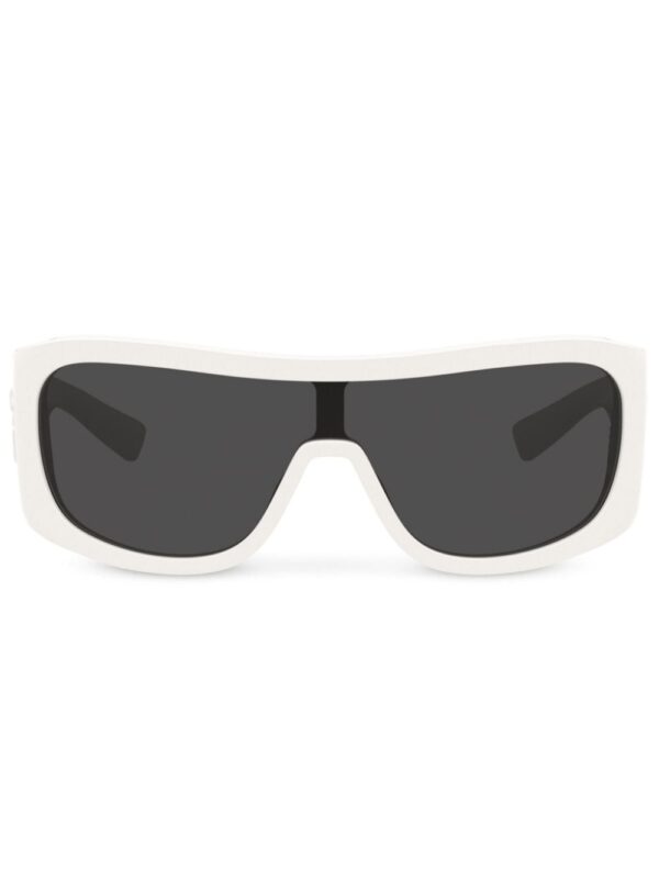 Dolce & Gabbana Eyewear DG Crossed shield-frame sunglasses