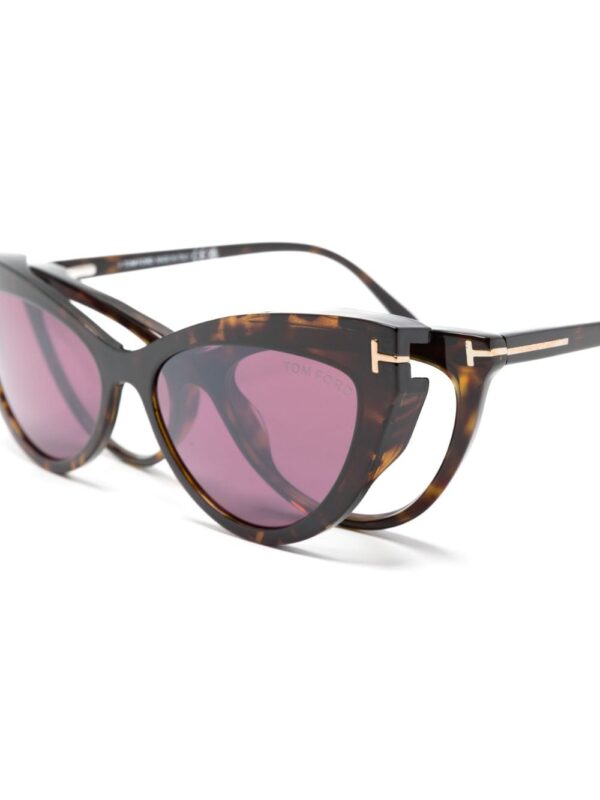 TOM FORD Eyewear cat-eye double-frame sunglasses - Image 3