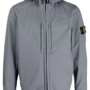Stone Island Compass-motif hooded jacket