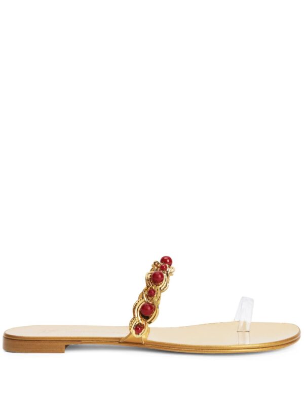 Giuseppe Zanotti  Marguerithe bead-embellished sandals