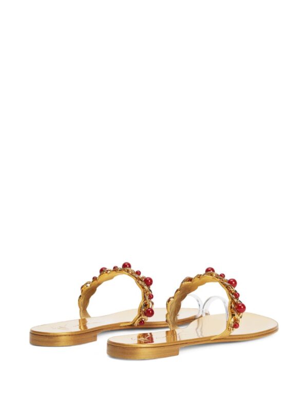 Giuseppe Zanotti  Marguerithe bead-embellished sandals - Image 3