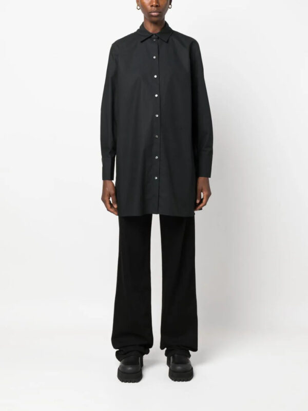 Karl Lagerfeld  logo-print cotton shirt - Image 3