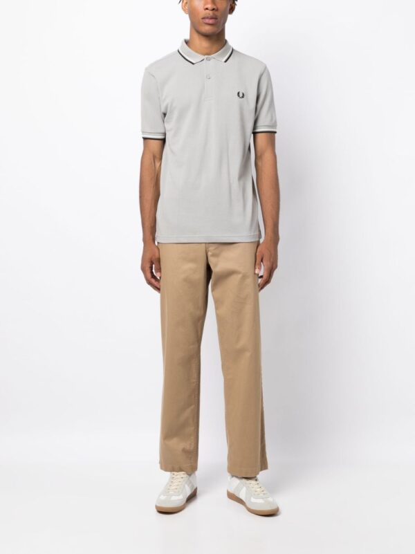 Fred Perry contrast-trim cotton polo shirt - Image 2