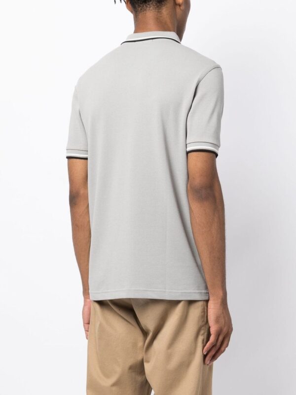 Fred Perry contrast-trim cotton polo shirt - Image 4
