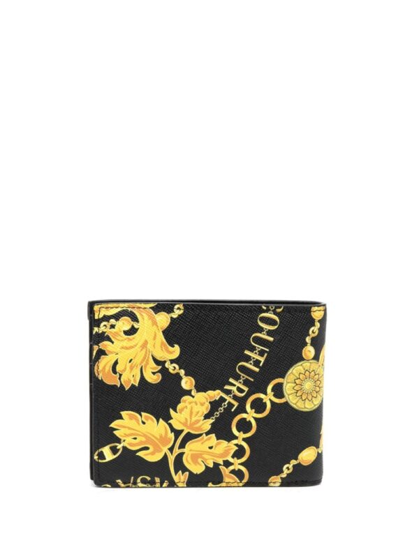 Versace Jeans Couture baroque-print bi-fold wallet - Image 2